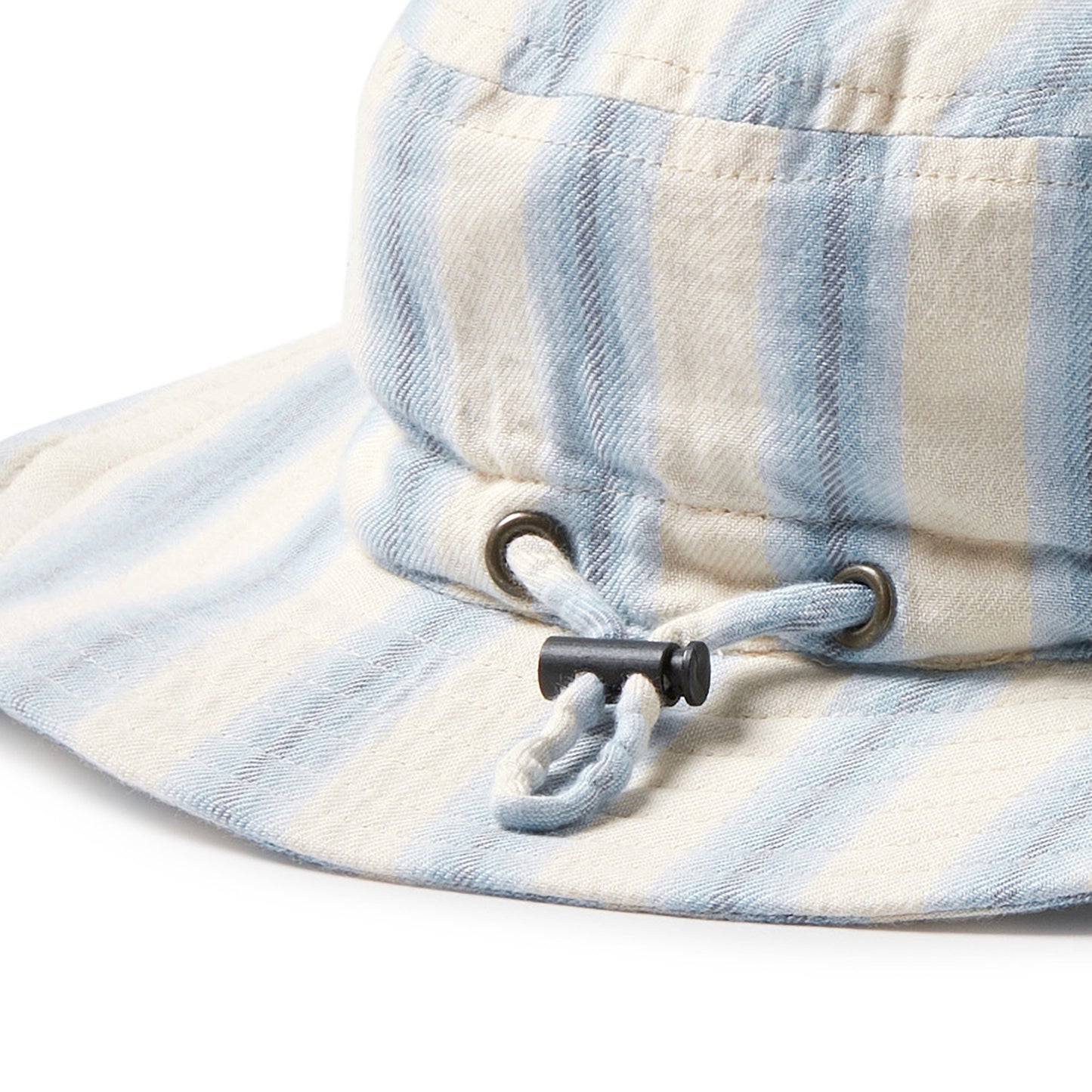 Wilson & Frenchy - Deep Blue Stripe Organic Sun Hat