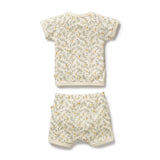 Wilson & Frenchy - Lemon Leaf Organic Kimono Set