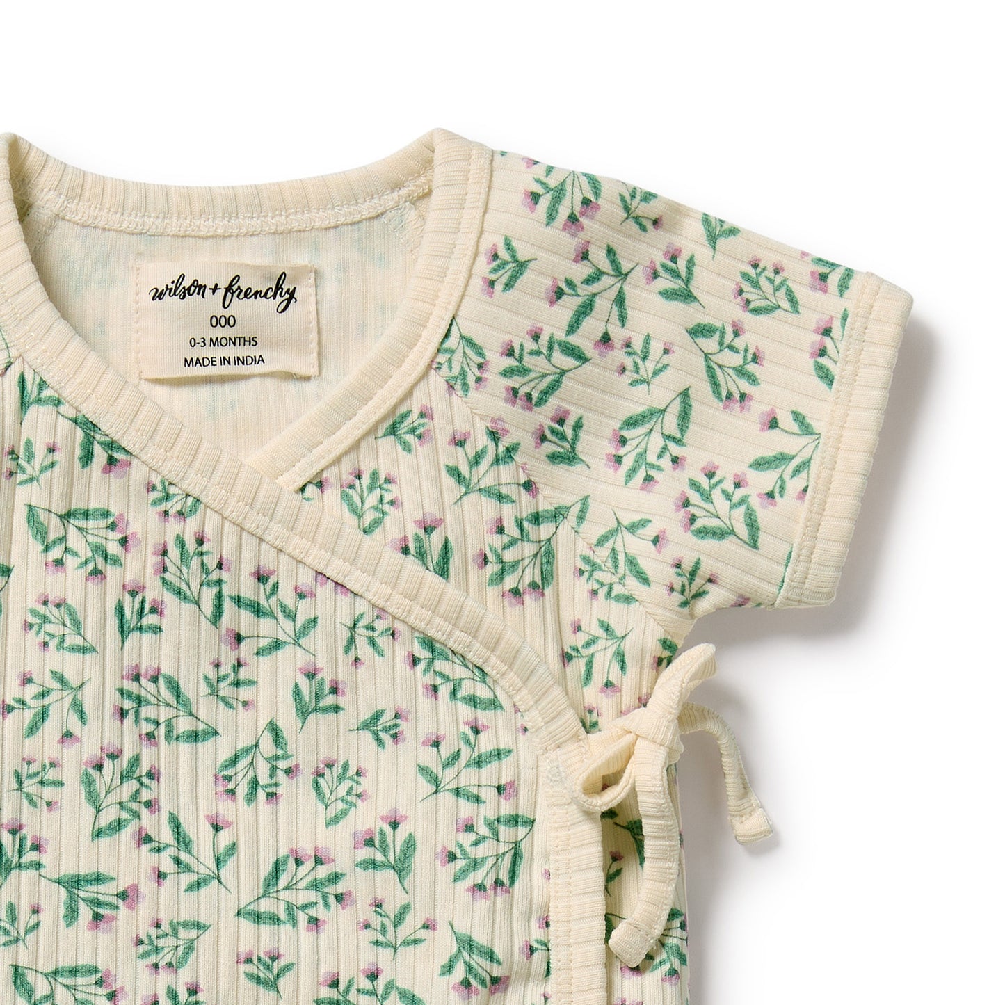 Wilson & Frenchy - Periwinkle Organic Kimono Set