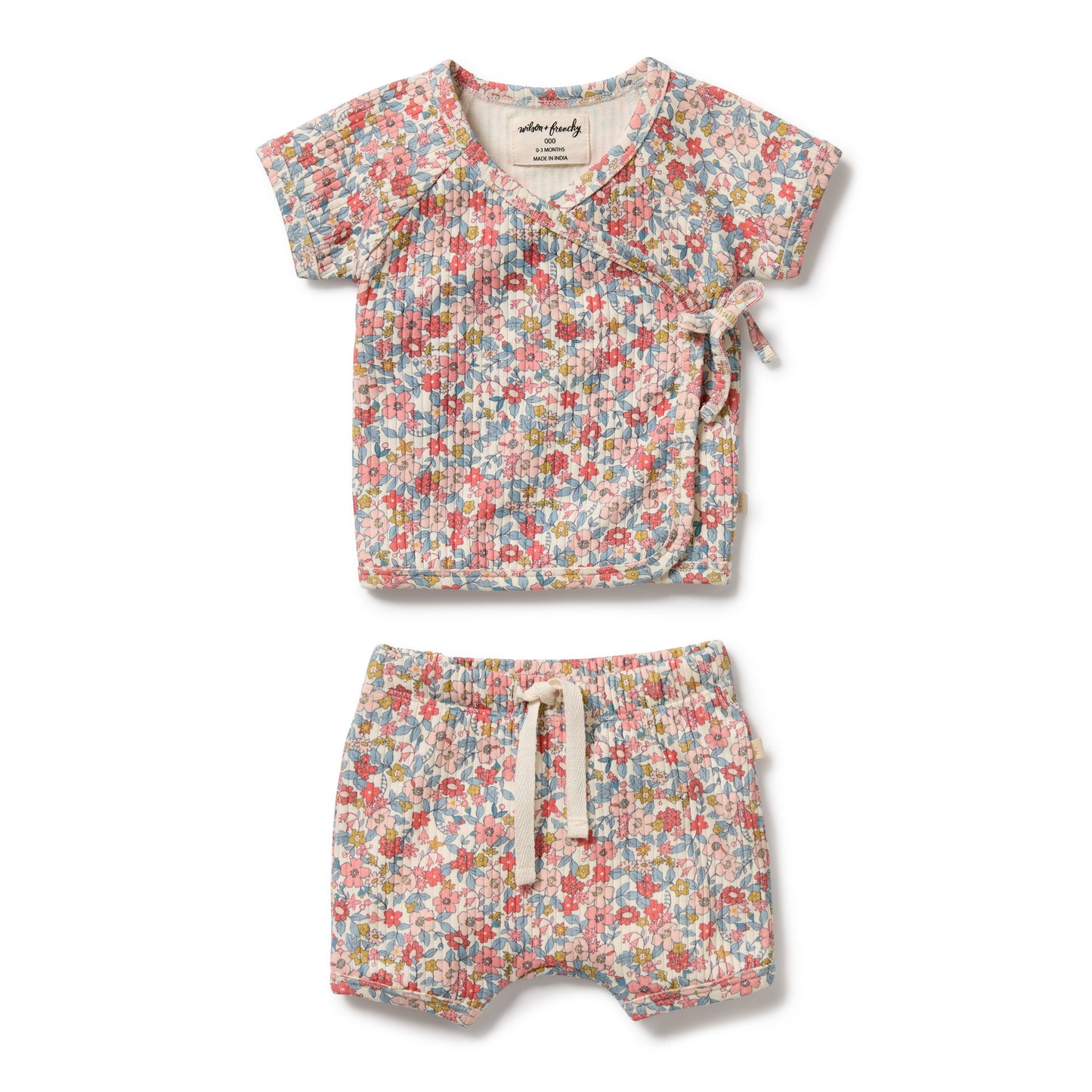 Wilson & Frenchy - Summer Bloom Organic Kimono Set