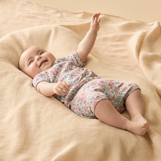 Wilson & Frenchy - Summer Bloom Organic Kimono Set