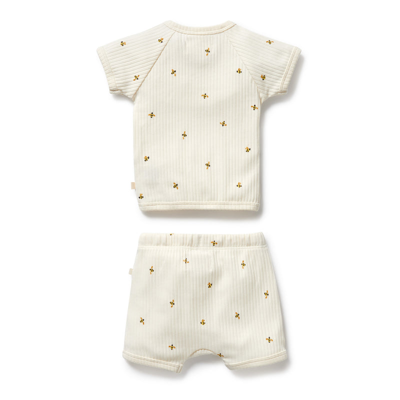 Wilson & Frenchy - Bee Mine Organic Kimono Set