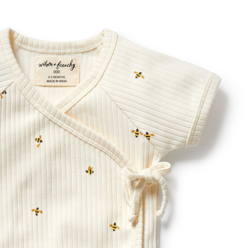Wilson & Frenchy - Bee Mine Organic Kimono Set