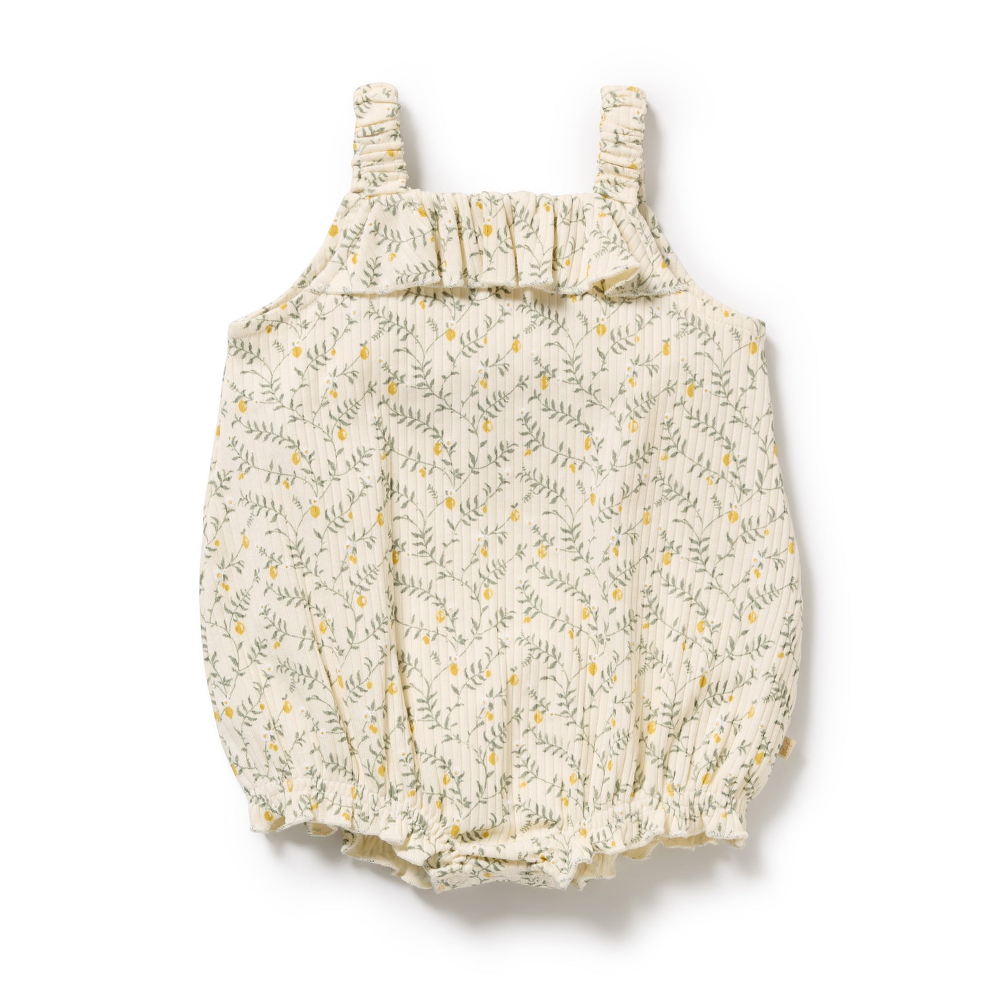 Wilson & Frenchy - Lemon Leaf Organic Playsuit