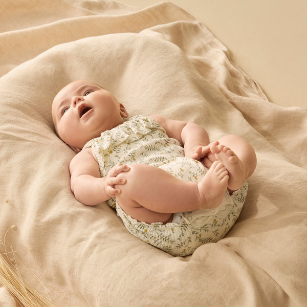 Wilson & Frenchy - Lemon Leaf Organic Playsuit