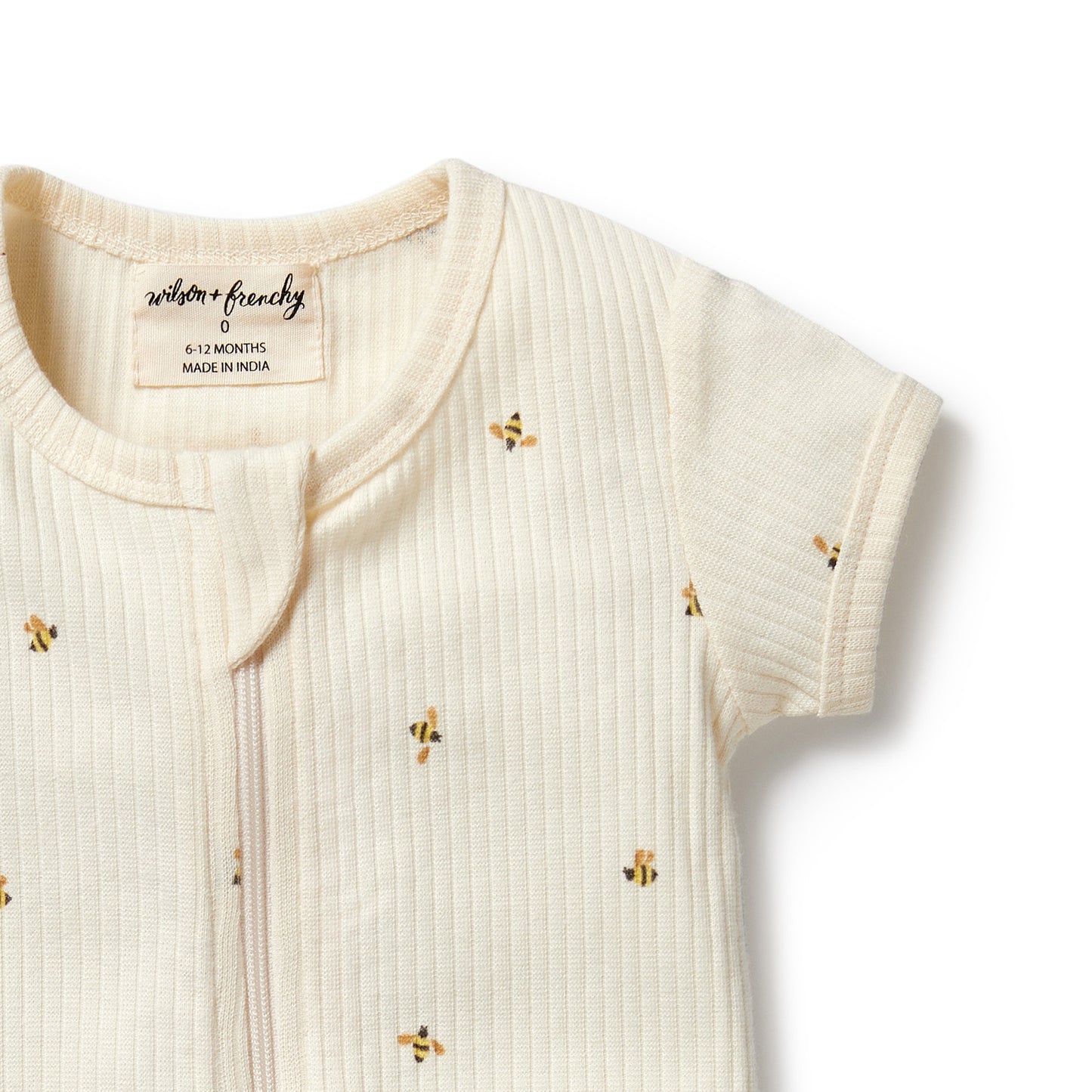 Wilson & Frenchy - Bee Mine Organic Boyleg Zipsuit