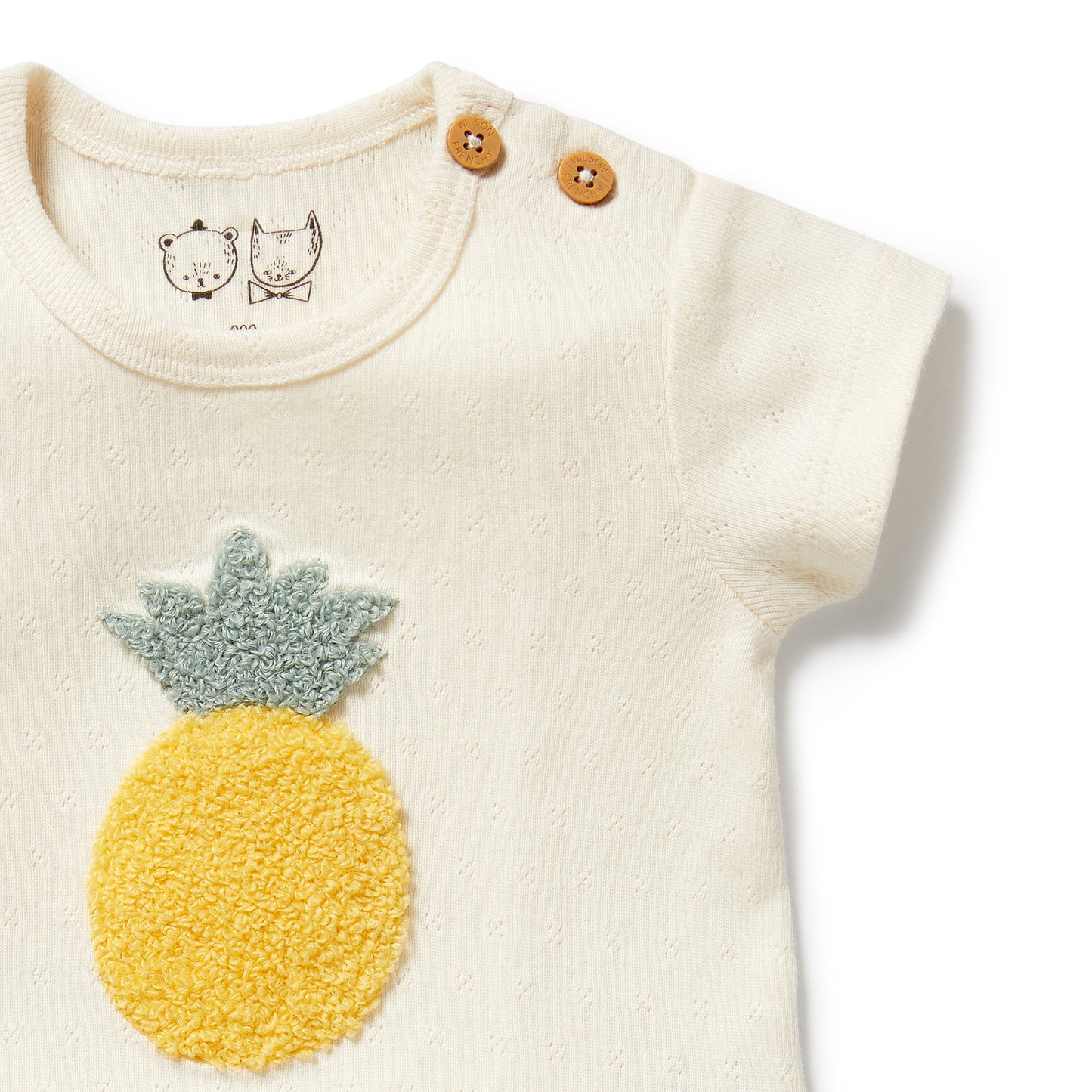 Wilson & Frenchy - Piney Pals Organic Pointelle Tee