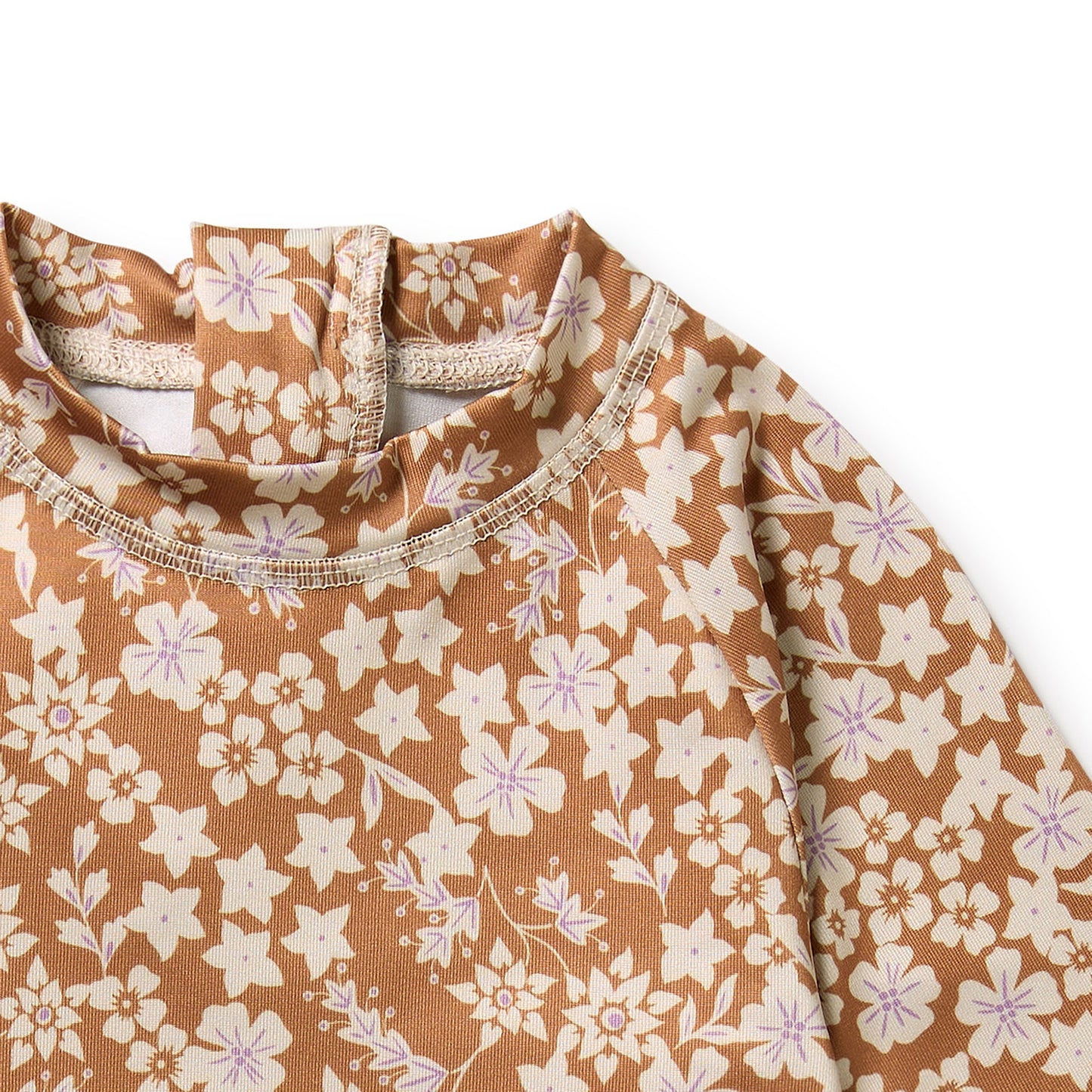 Wilson & Frenchy - Hazel Floral Cutwork Rashie Swimset