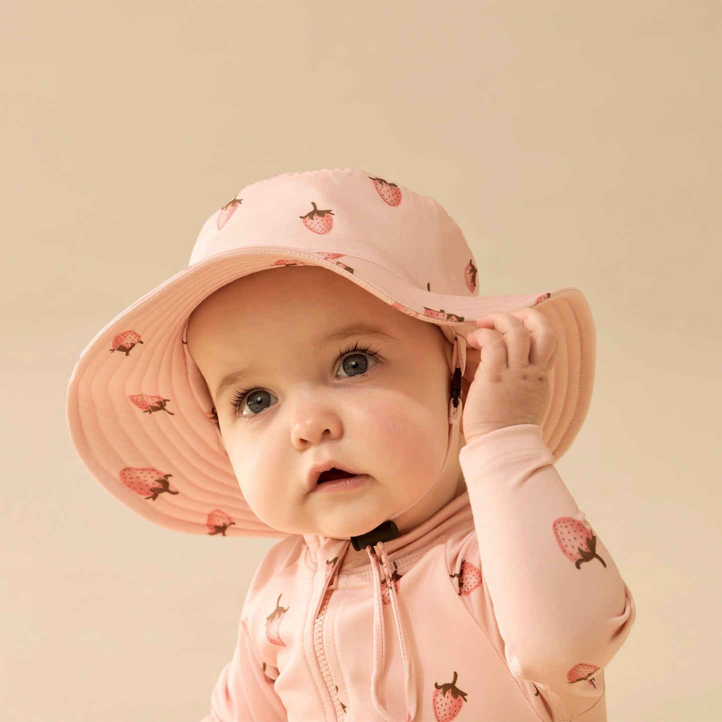 Wilson & Frenchy - Strawberry Kisses Swim Sun Hat