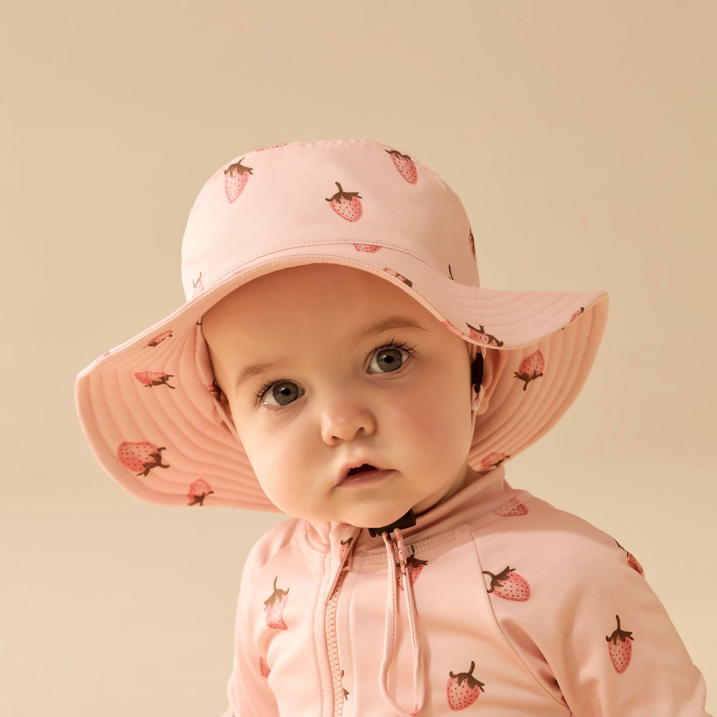 Wilson & Frenchy - Strawberry Kisses Swim Sun Hat