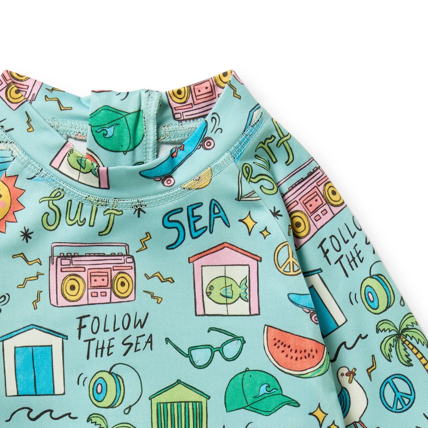 Wilson & Frenchy - Sun Surf & Sea One Piece Boyleg Swimsuit