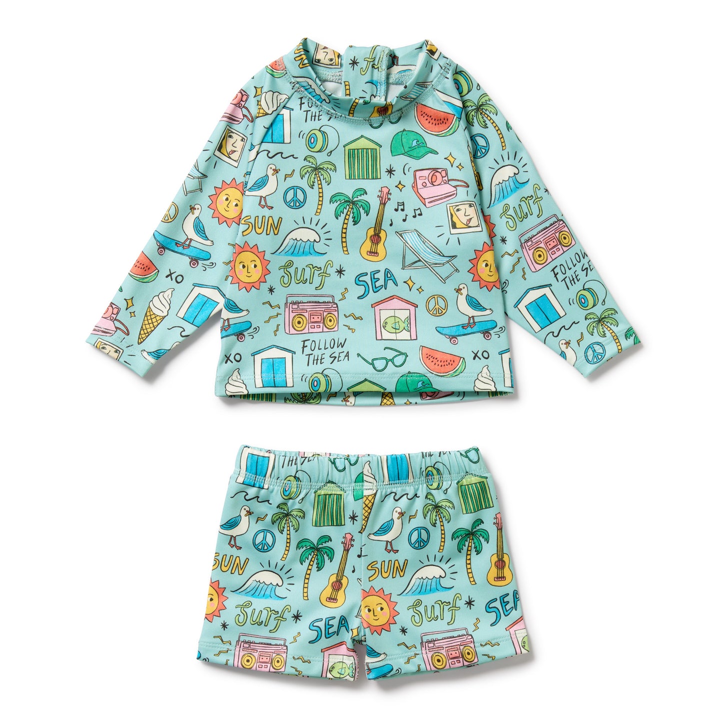 Wilson & Frenchy - Sun Surf & Sea Rashie Swim Set