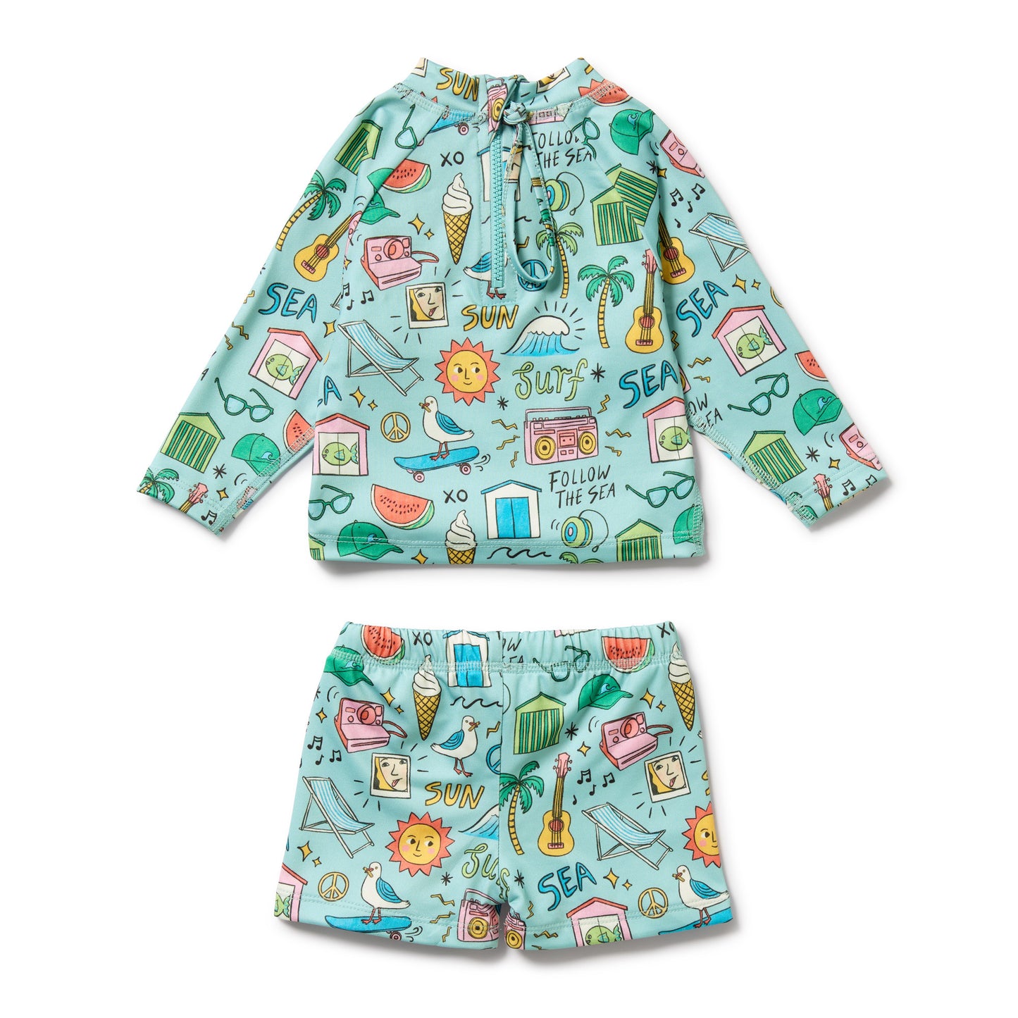 Wilson & Frenchy - Sun Surf & Sea Rashie Swim Set
