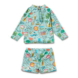 Wilson & Frenchy - Sun Surf & Sea Rashie Swim Set