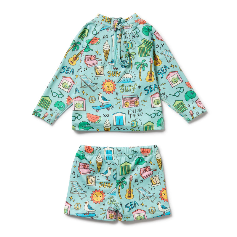Wilson & Frenchy - Sun Surf & Sea Rashie Swim Set