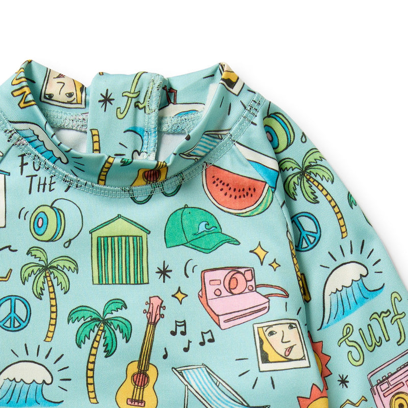 Wilson & Frenchy - Sun Surf & Sea Rashie Swim Set