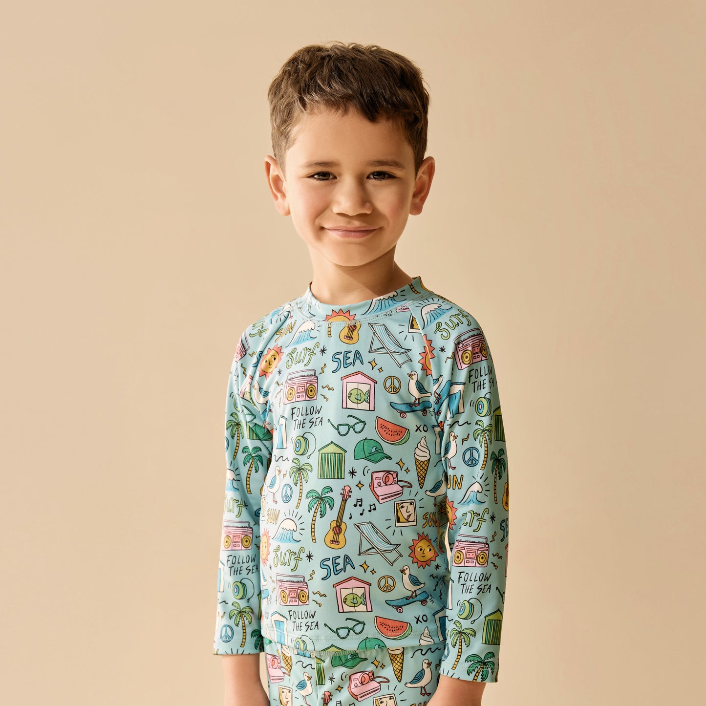 Wilson & Frenchy - Sun Surf & Sea Rashie Swim Set