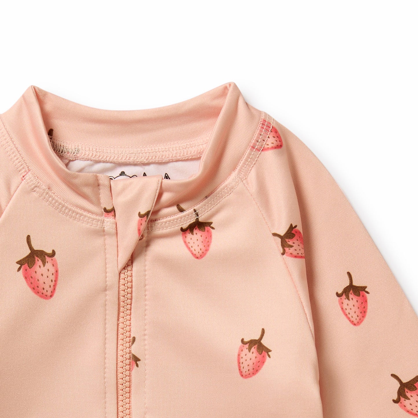 Wilson & Frenchy - Strawberry Kisses Long Sleeved Swimsuit