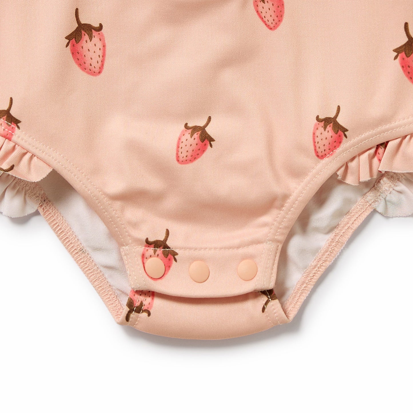 Wilson & Frenchy - Strawberry Kisses Long Sleeved Swimsuit