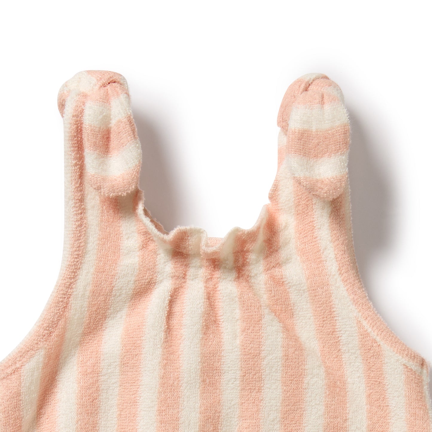 Wilson & Frenchy - Strawberry Wave Organic Terry Tie Playsuit