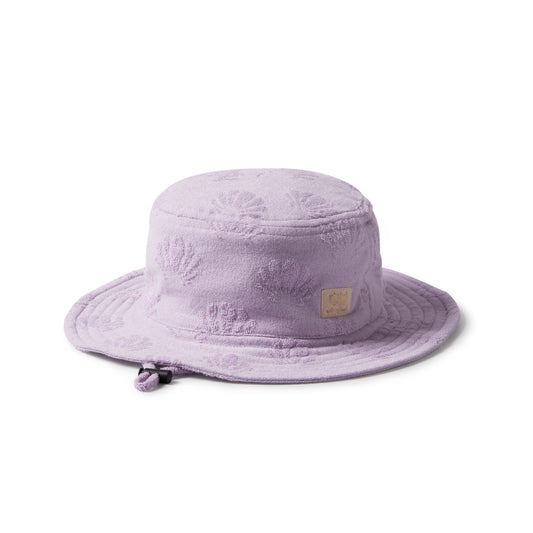 Wilson & Frenchy - Lavender Shells Organic Terry Sun Hat