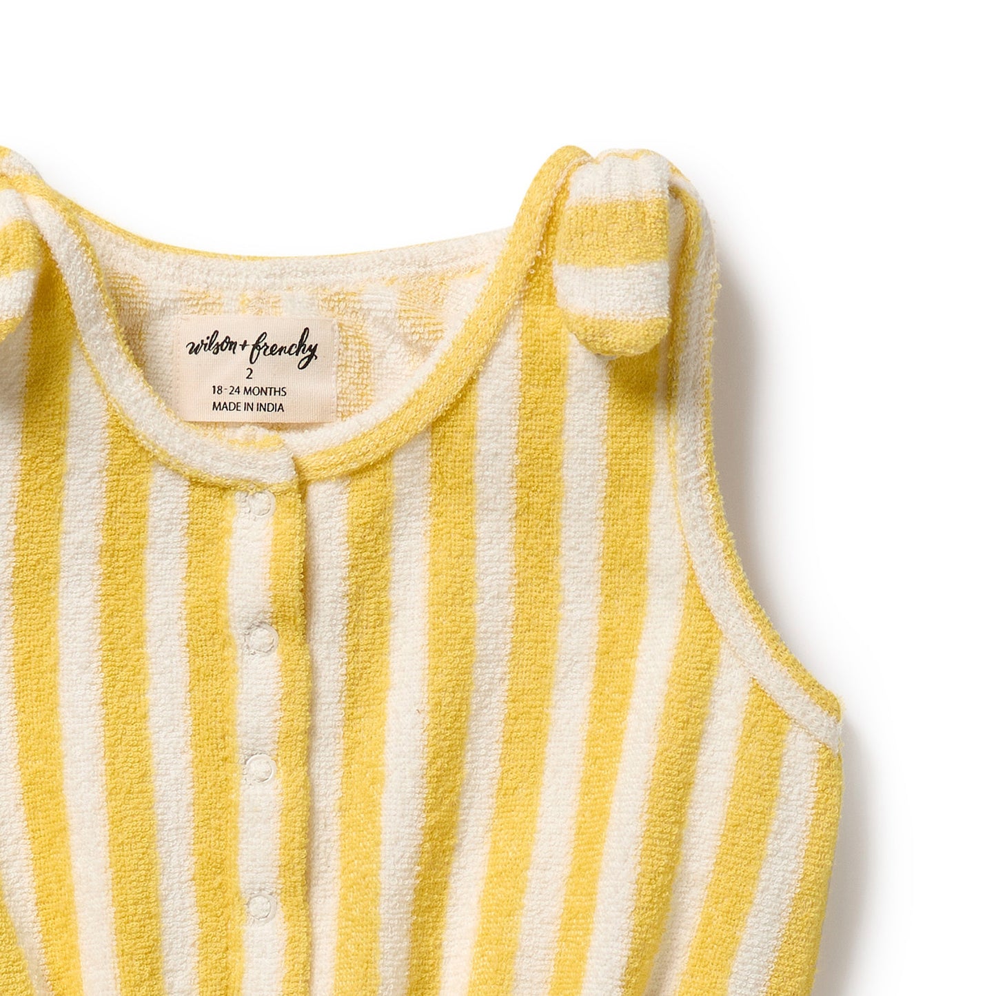 Wilson & Frenchy - Honey Wave Organic Terry Playsuit