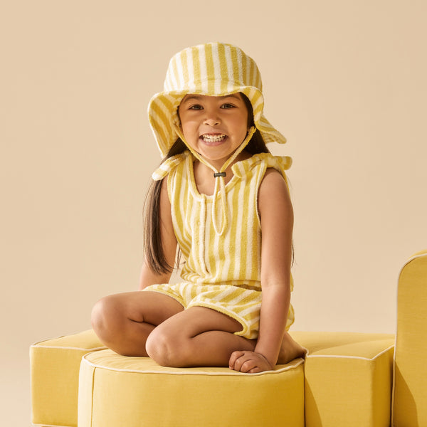 Wilson & Frenchy - Honey Wave Organic Terry Playsuit