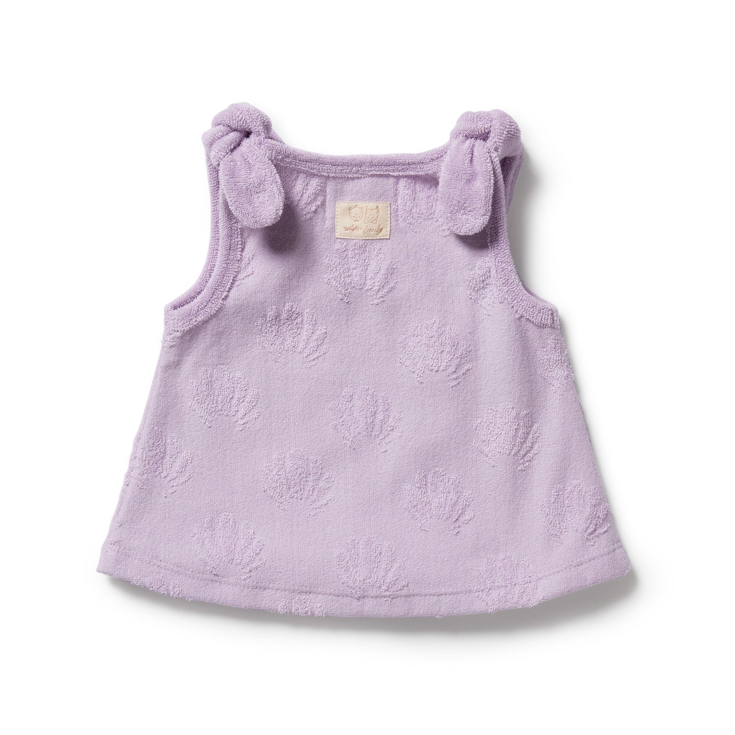 Wilson & Frenchy - Lavender Shells Organic Terry Singlet