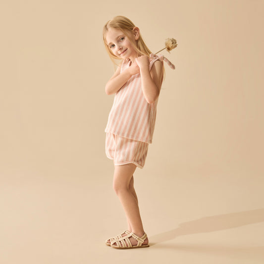 Wilson & Frenchy - Strawberry Wave Organic Terry Singlet