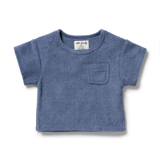 Wilson & Frenchy - Deep Blue Organic Top