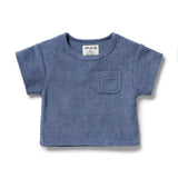 Wilson & Frenchy - Deep Blue Organic Top