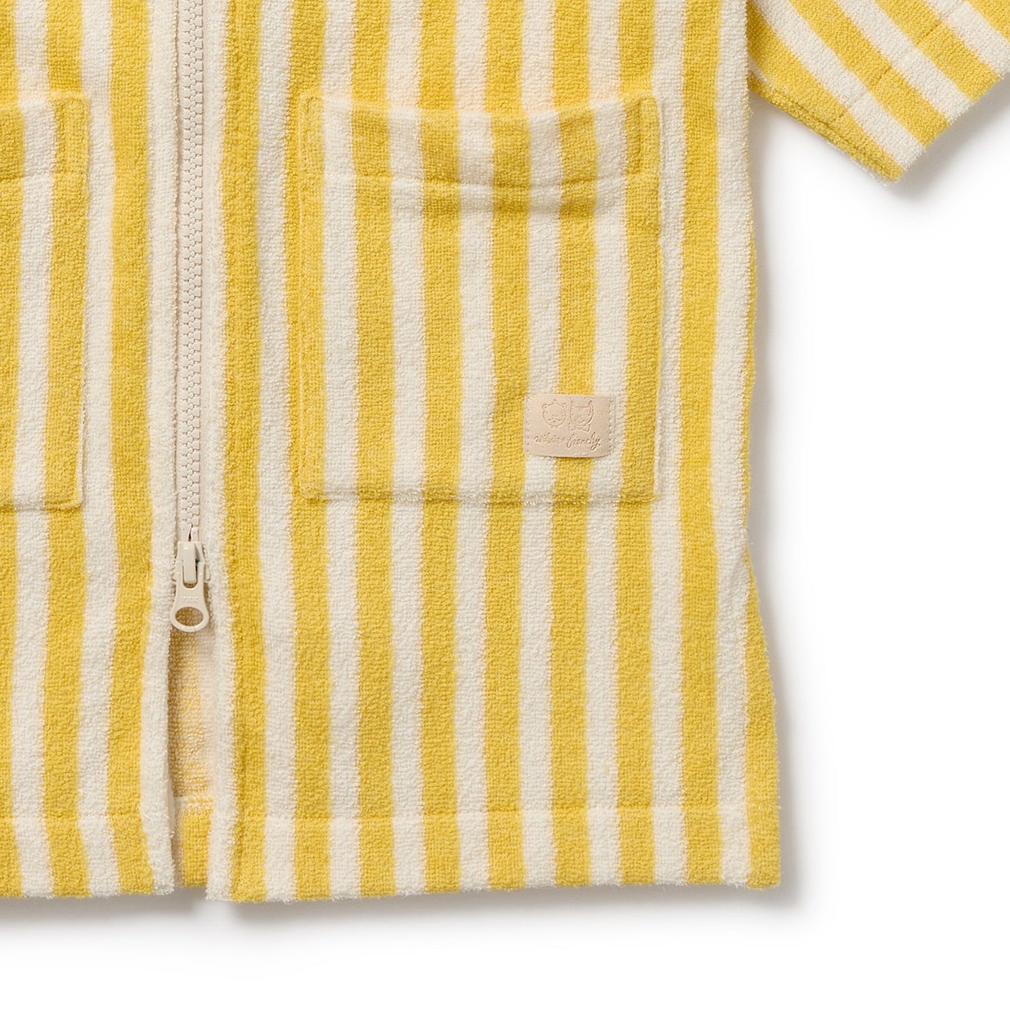 Wilson & Frenchy - Honey Wave Organic Terry Hooded Towel