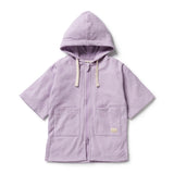 Wilson & Frenchy - Lavender Shells Organic Terry Hooded Towel