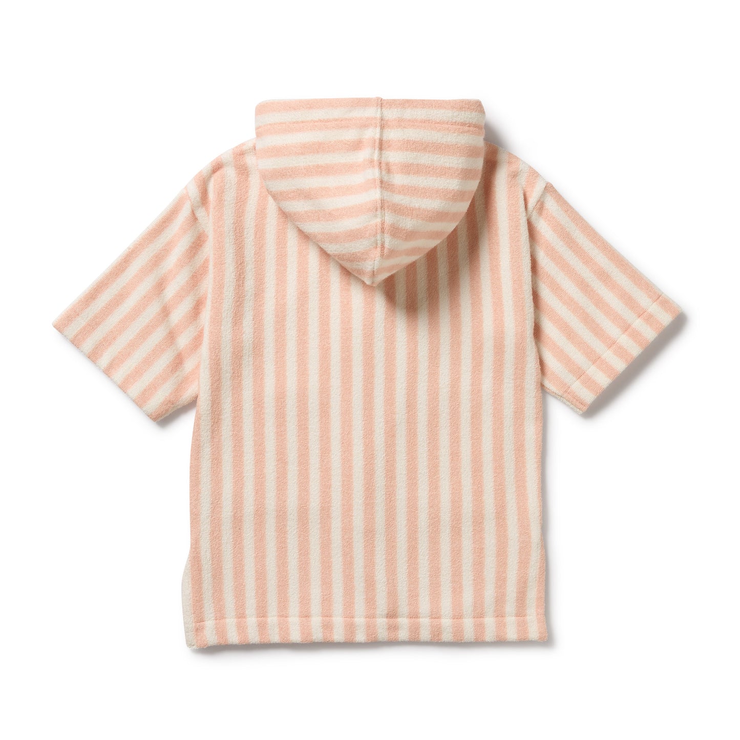 Wilson & Frenchy - Strawberry Wave Organic Terry Hooded Towel