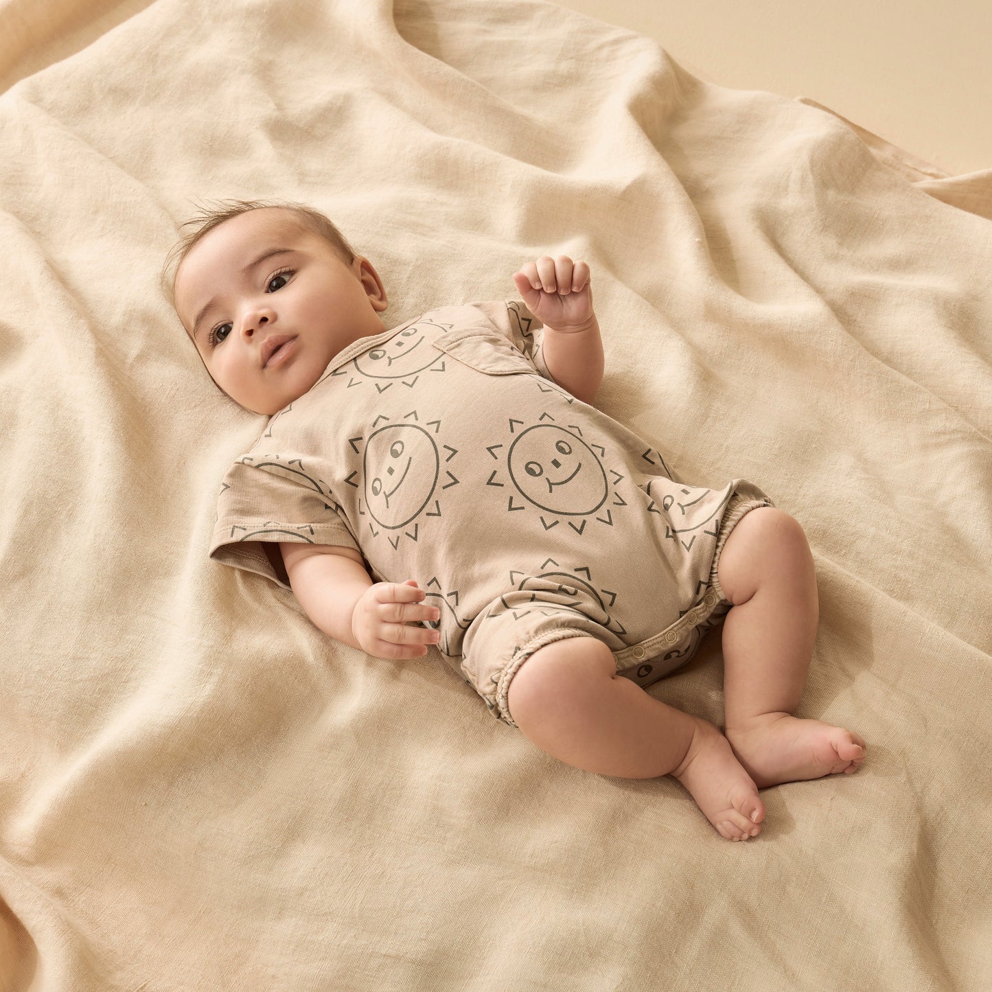 Wilson & Frenchy - Happy Days Organic Sweat Growsuit