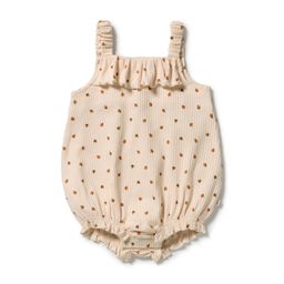 Wilson & Frenchy Little Lady Bugs Organic Cotton Baby Playsuit