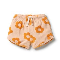 Wilson & Frenchy Daisy Glow Organic Terry Tie Shorts