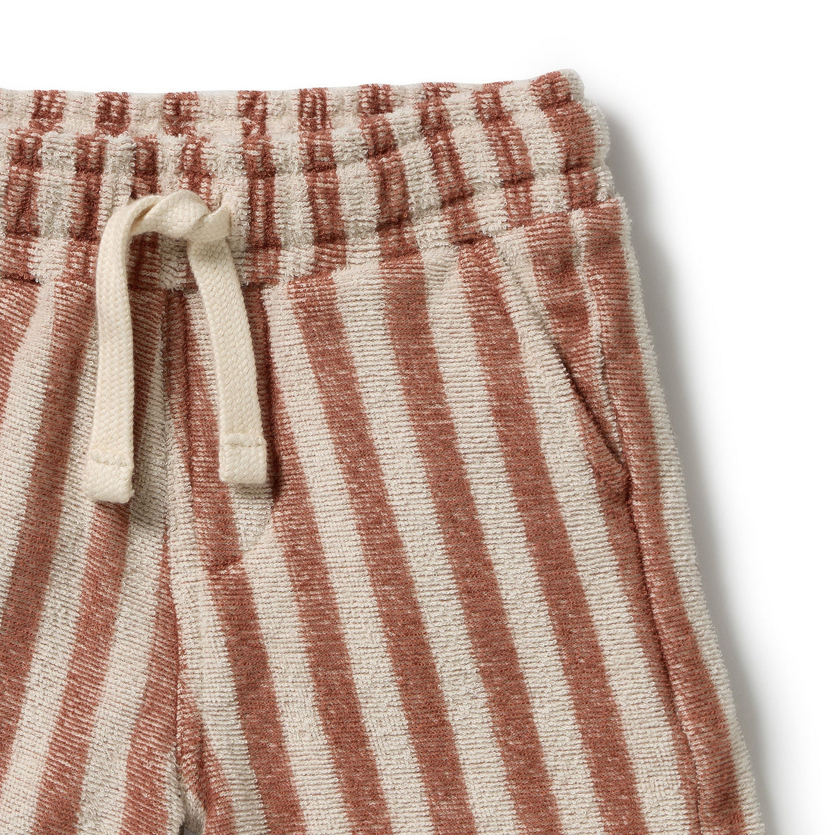 Wilson & Frenchy Cherry Cola Stripe Organic Terry Short