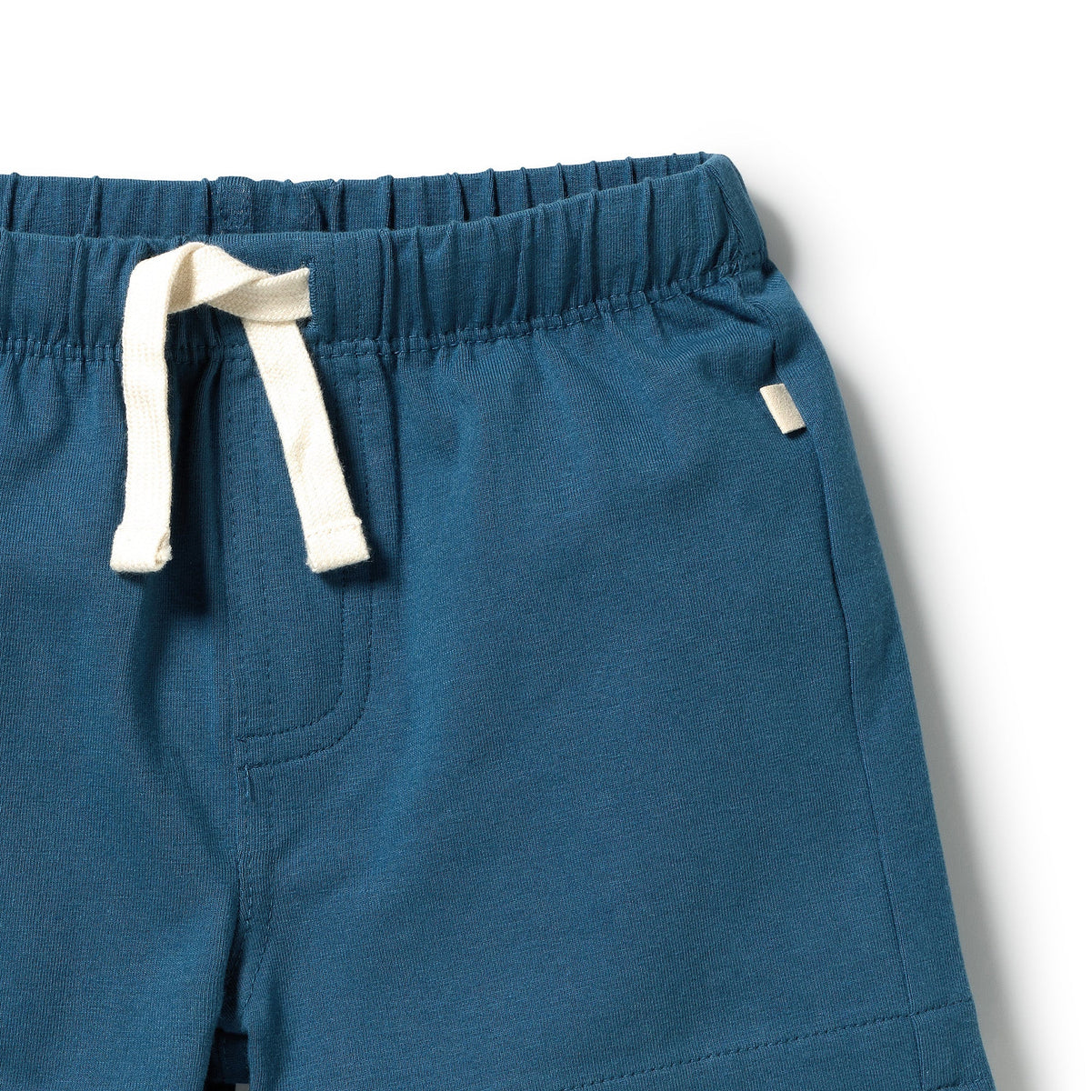 Wilson & Frenchy Bright Blue Organic Tie Front Short