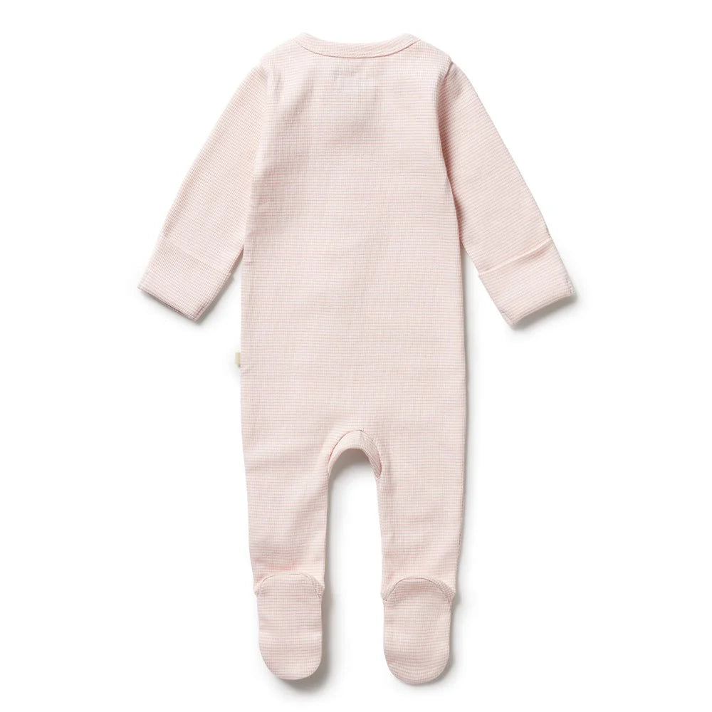 Wilson & Frenchy - Cantelope Organic Rib Zipsuit