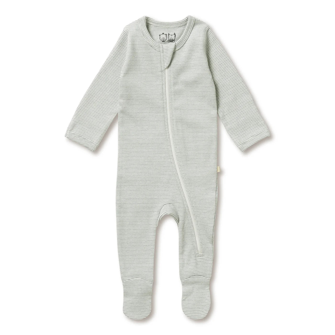 Wilson & Frenchy - Fern Organic Rib Zipsuit
