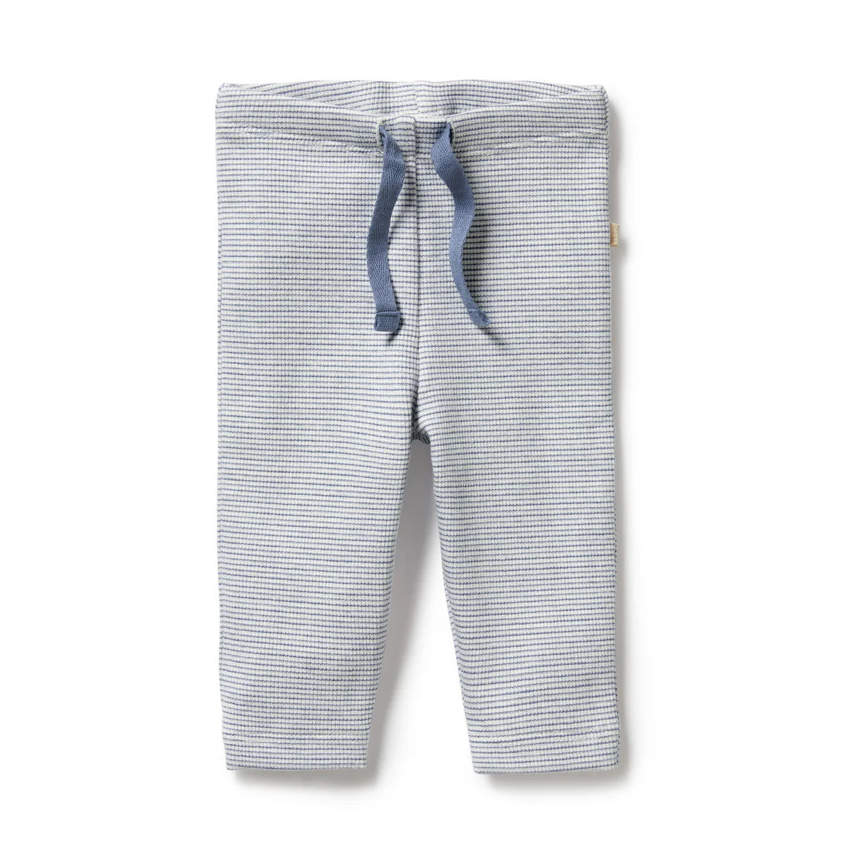 Wilson & Frenchy - Raindrop Blue Organic Rib Leggings