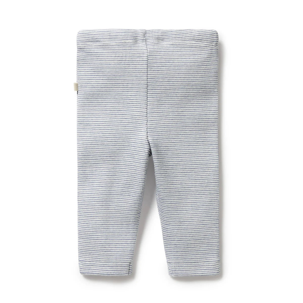 Wilson & Frenchy - Raindrop Blue Organic Rib Leggings