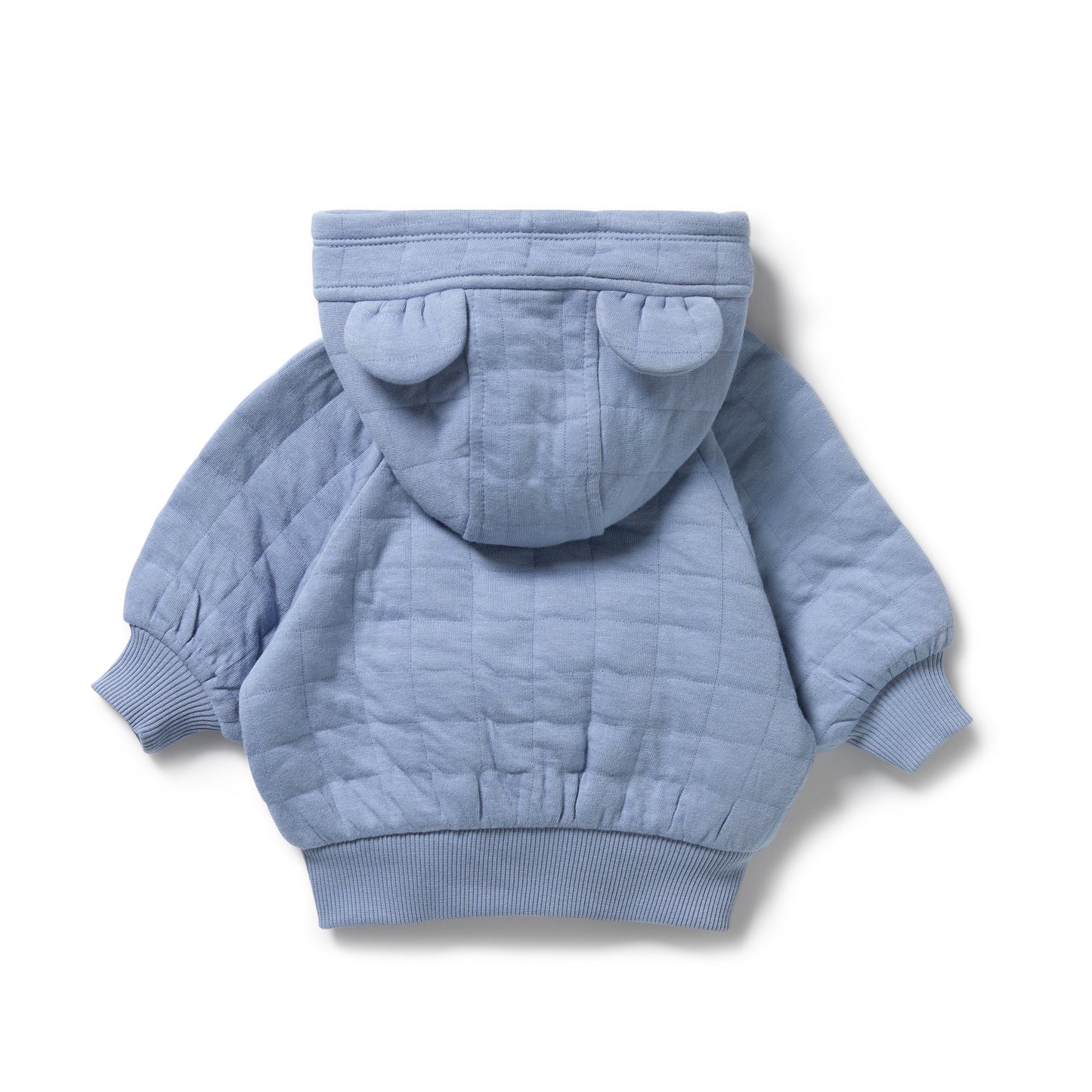 Wilson & Frenchy - Sky Blue Organic Quilted Jacket