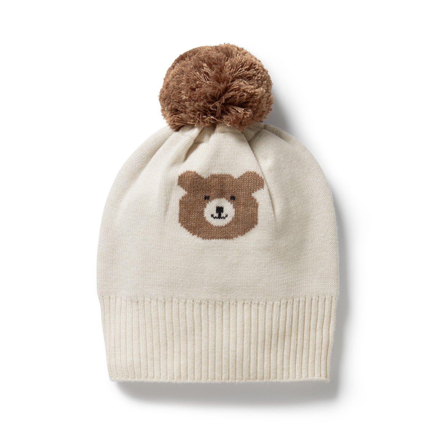 Wilson & Frenchy - Beary Cute Organic Knitted Jacquard Hat