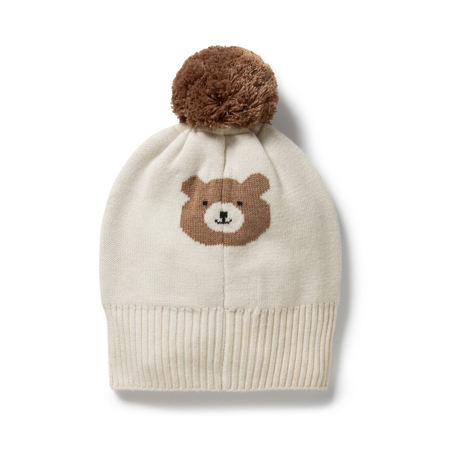Wilson & Frenchy - Beary Cute Organic Knitted Jacquard Hat
