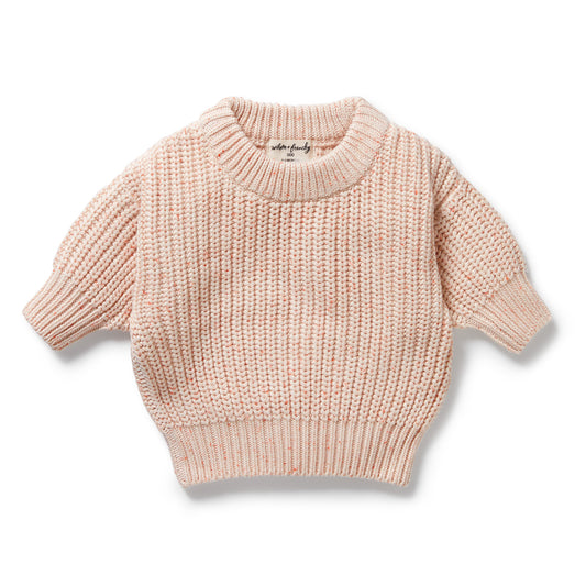 Wilson & Frenchy - Fairy Floss Organic Knitted Jumper