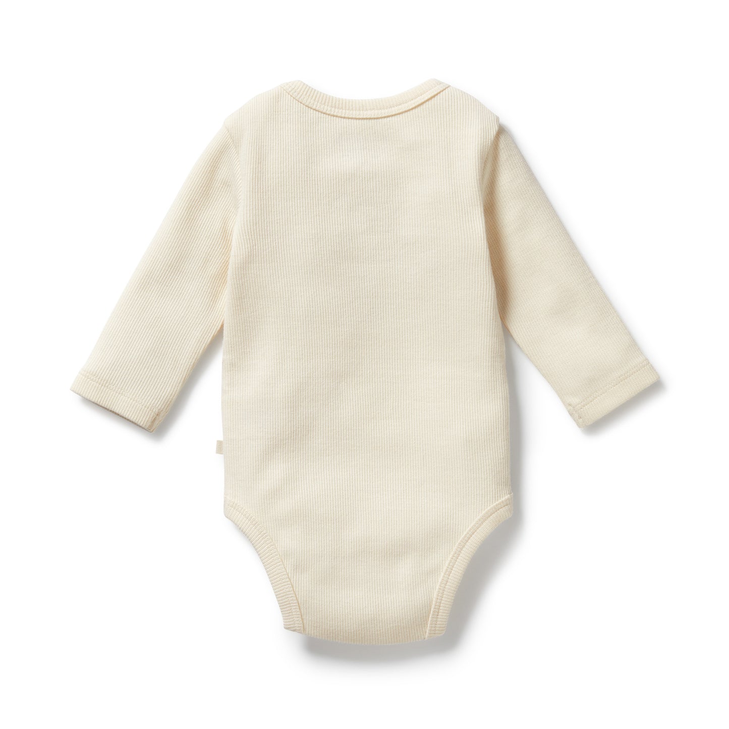 Wilson & Frenchy - Buttermilk Organic Rib Long Sleeved Bodysuit