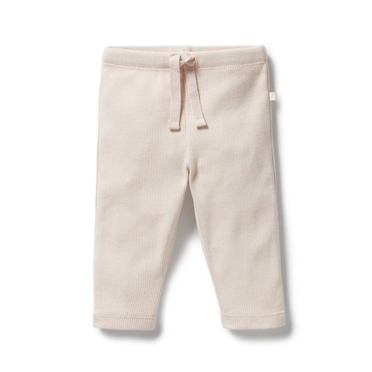 Wilson & Frenchy - Dusty Rose Organic Rib Legging