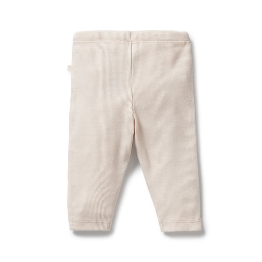 Wilson & Frenchy - Dusty Rose Organic Rib Legging